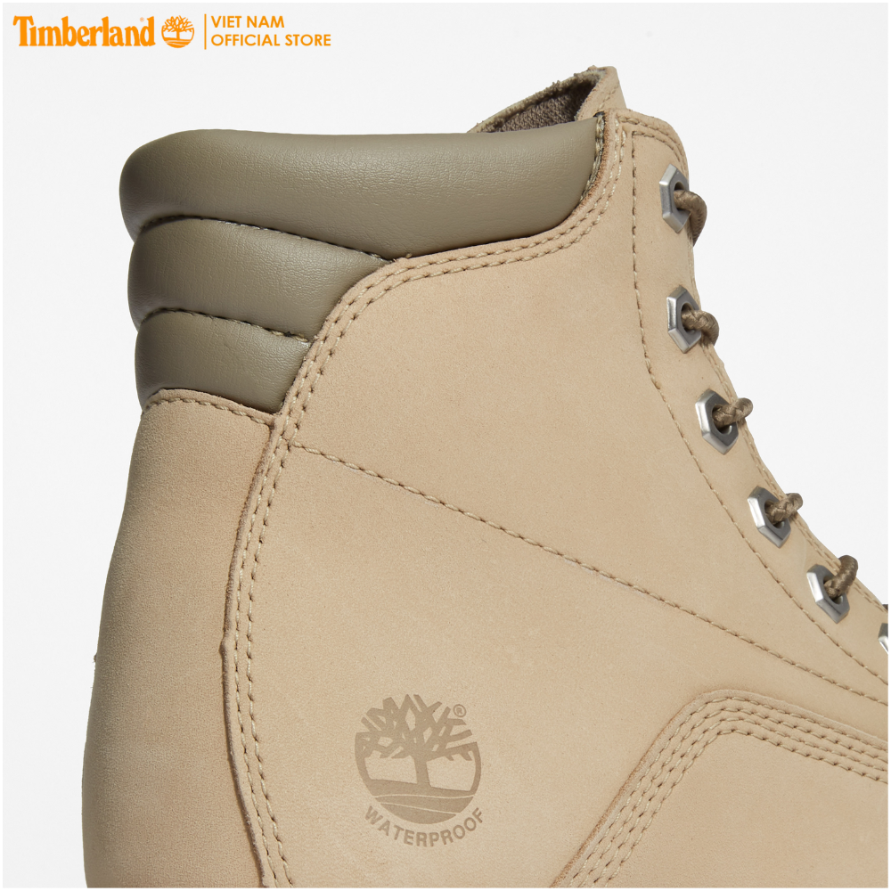 Timberland Giày Boot Nữ - Women’s Waterville 6-Inch Waterproof Boot Light Beige Nubuck TB0A2M26HJ
