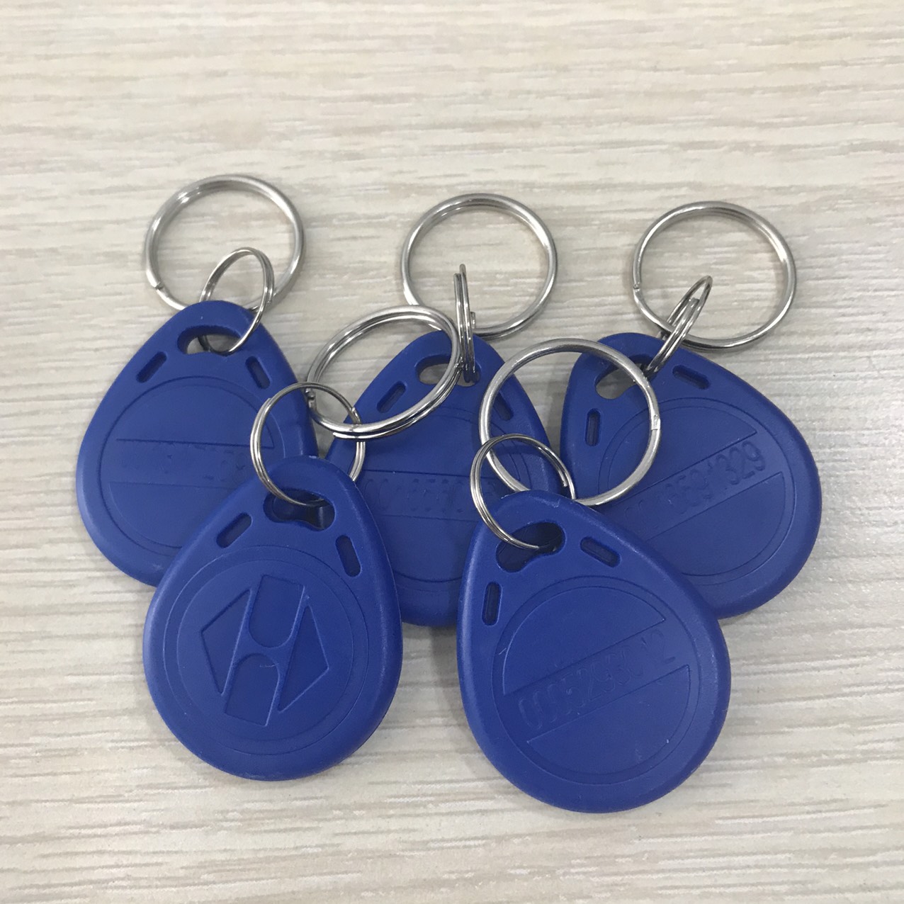 10 Thẻ Từ RFID Tần Số 125Khz Chip T5577 dạng móc khóa