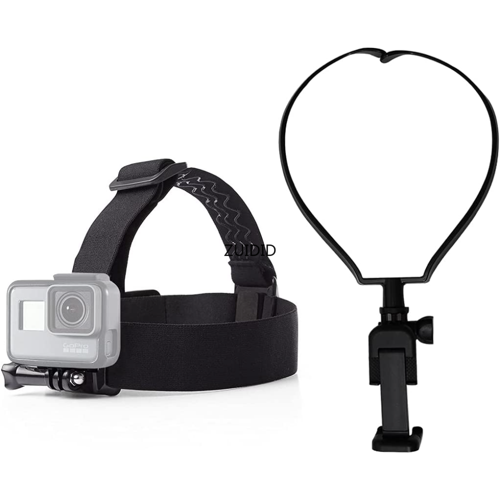 Dây đeo đầu cho GoPro Hero 11 10 9 8 7 Phụ kiện dây đai đầu có thể điều chỉnh cho GoPro Hero 7 6 5 4 cho SJCAM VP202
