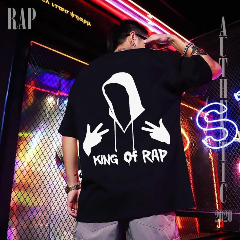ÁO THUN NAM NỮ COTON KING OF RAP