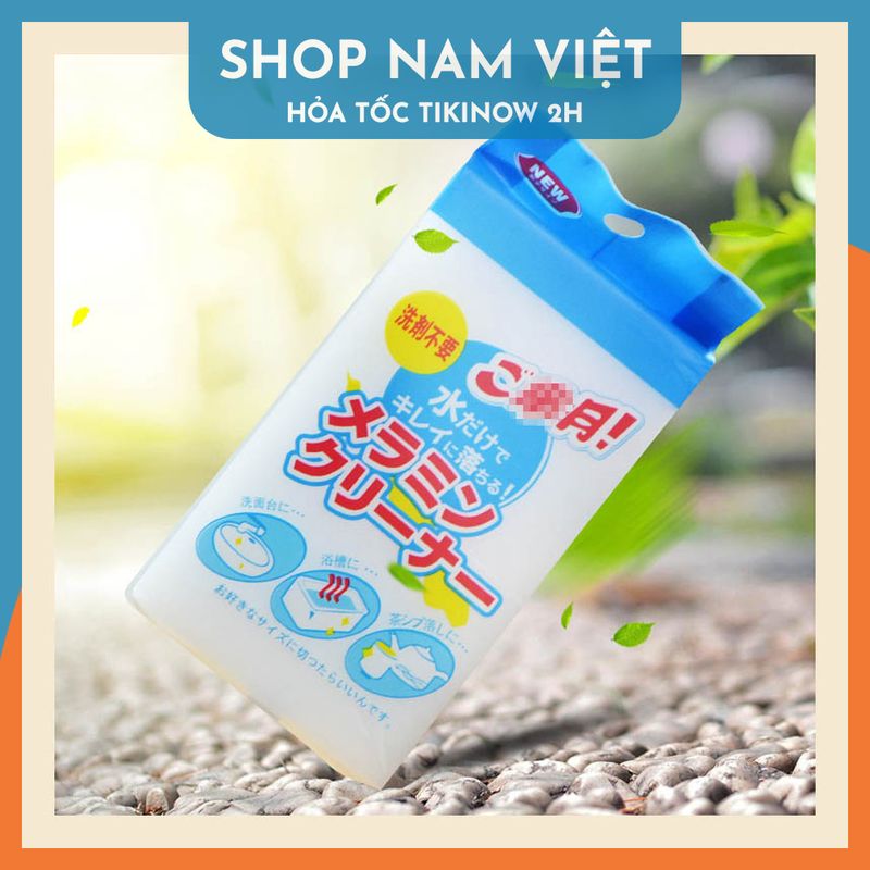 Miếng Bọt Biển Tẩy Rửa Nano Melamine Foam Ma Thuật - Cọ đến đâu sạch đến đó không cần xà phòng