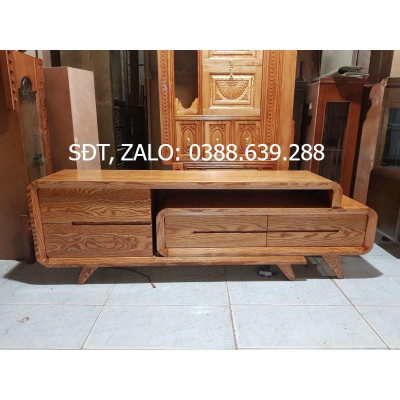 Kệ Rút Gỗ Sồi Hai Màu