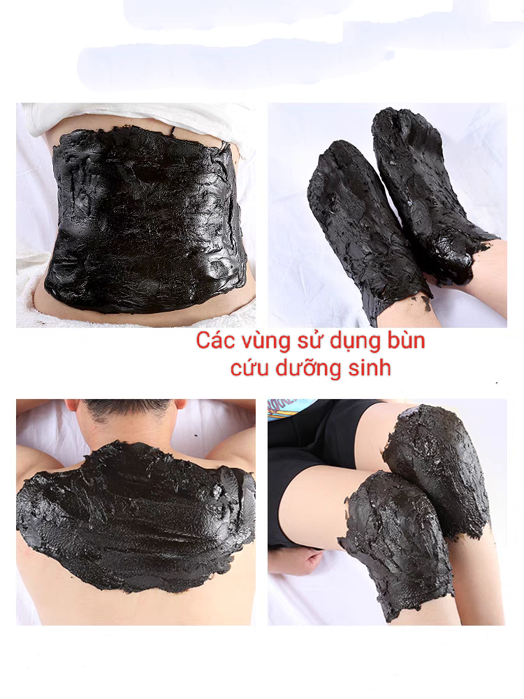 Bùn cứu dưỡng sinh (Bùn ngải cứu cao cấp ) chuyên dùng cho spa - giảm đau nhức xương, khớp - làm đẹp da - giải độc cơ thể - hương thơm dịu nhẹ - cải thiện sức khỏe