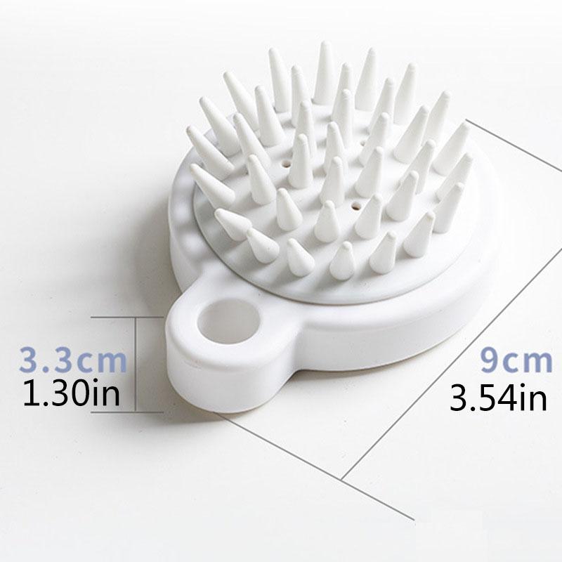 Bàn Chải Silicon Mát Xa Da Đầu Và Cơ Thể Tiện Dụng