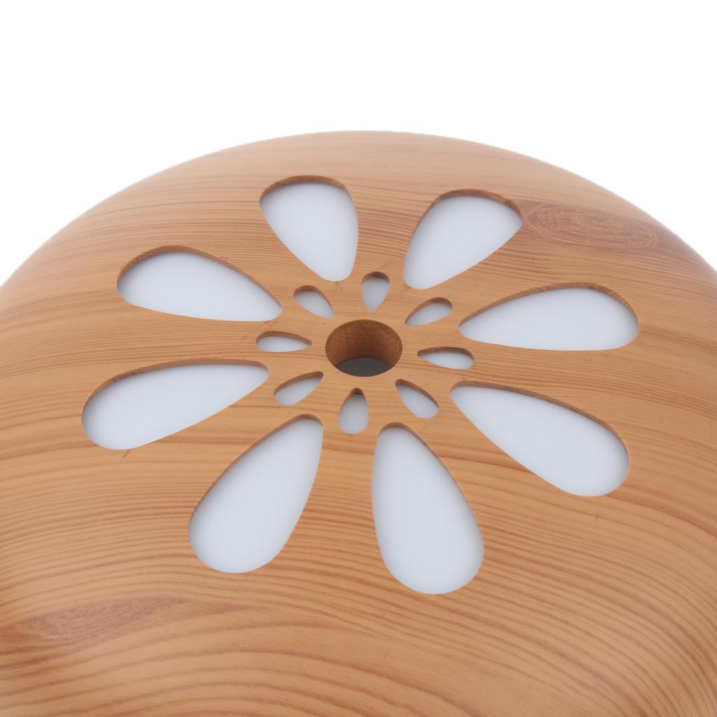 500ml Aroma Humidifier Fragrance Essential Oils Diffuser Set EU Plug