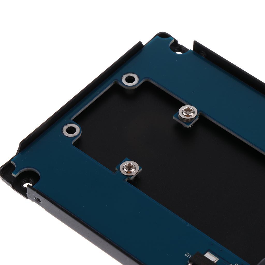 MSATA SSD to 2.5" SATA3 Adapter Card with Case 7mm Thickness for PC