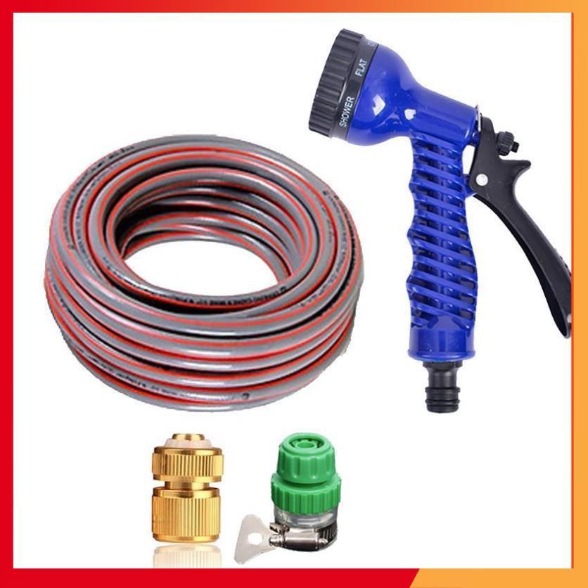 Bộ dây vòi xịt rửa xe, tưới cây, dọn dẹp nhà cửa 7-10m 206843