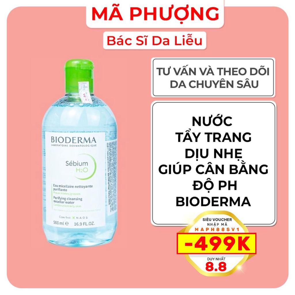 NƯỚC TẨY TRANG BIODERMA H2O SOLUTION 500ML
