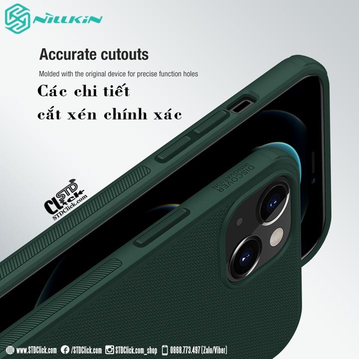 ỐP LƯNG DÀNH CHO ĐIỆN THOẠI IPHONE 13 NILLKIN NHỰA CỨNG VIỀN DẺO