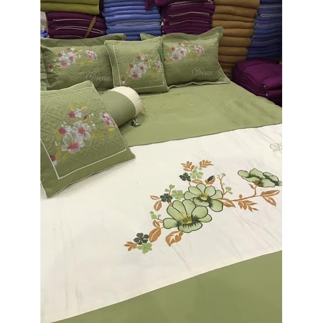Vỏ chăn Trần bông 3 lớp lồng đc ruột bông