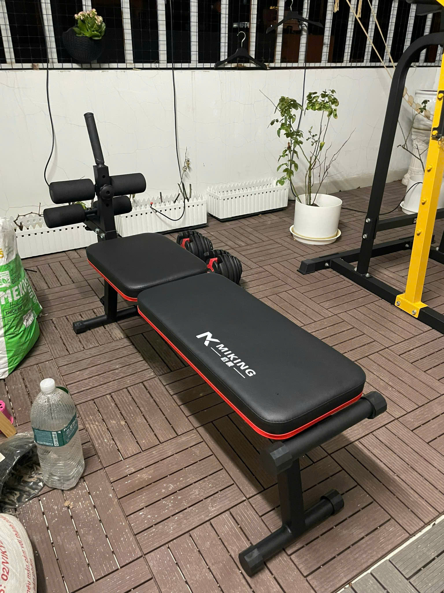 Ghế tập bụng đa năng MK028, điều chỉnh độ dốc linh hoạt,dễ dàng gập gọn, phù hợp các bài tập bụng tại nhà hiệu quả.