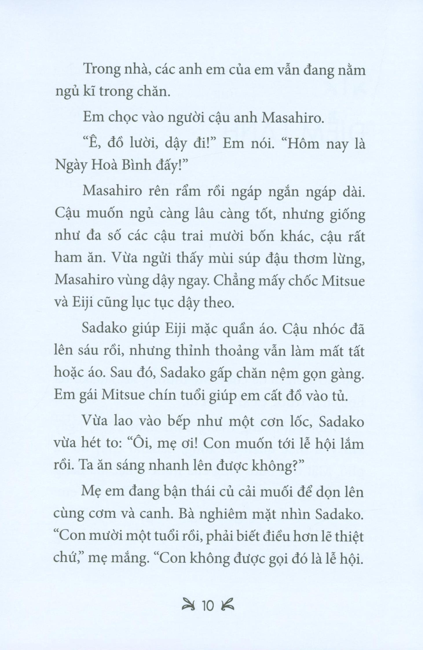 Sách Sadako Gấp Ngàn Hạc Giấy