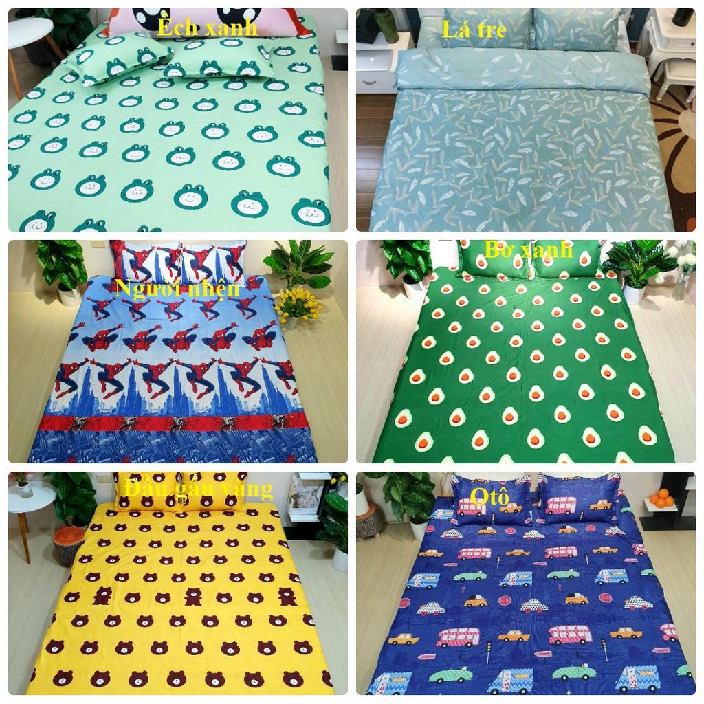 Lẻ = sỉ bộ ga chun cotton poly m6 hoặc m8