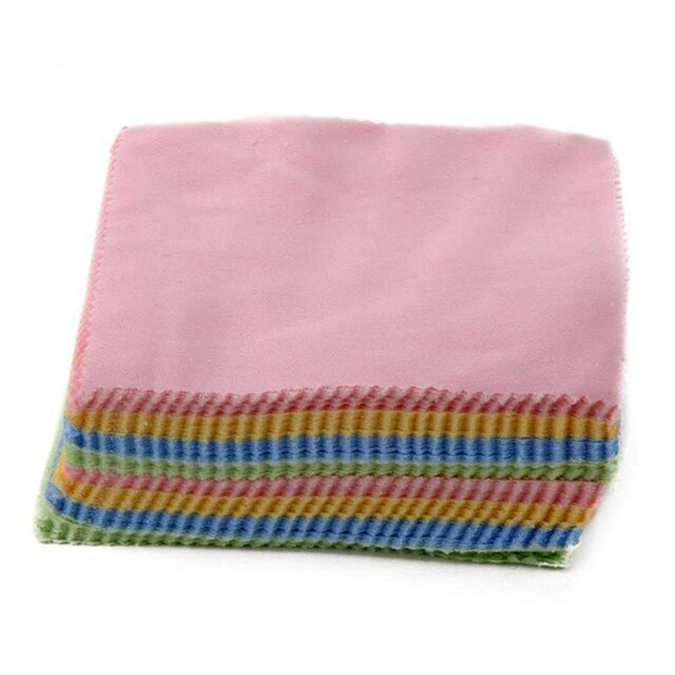 Set 5 khăn lau kính mắt, vải lau kính, đồng hồ điện thoại cotton thoáng khí PK6