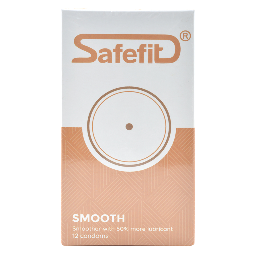 Combo 2 Hộp Bao Cao Su SafeFit Smooth (12 Gói / Hộp)