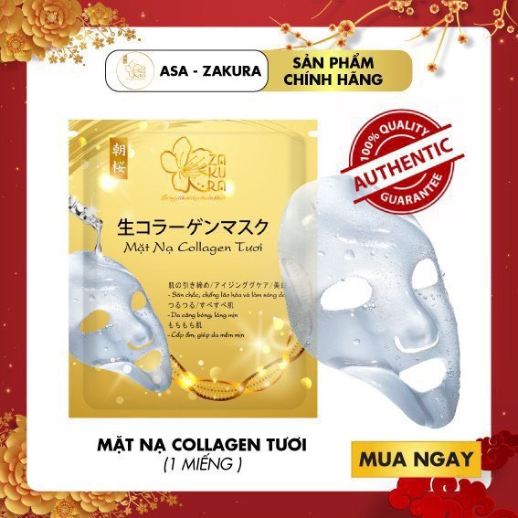 [HOT SALE] Hộp Mặt Nạ Collagen Tươi (Hộp 3 Miếng)