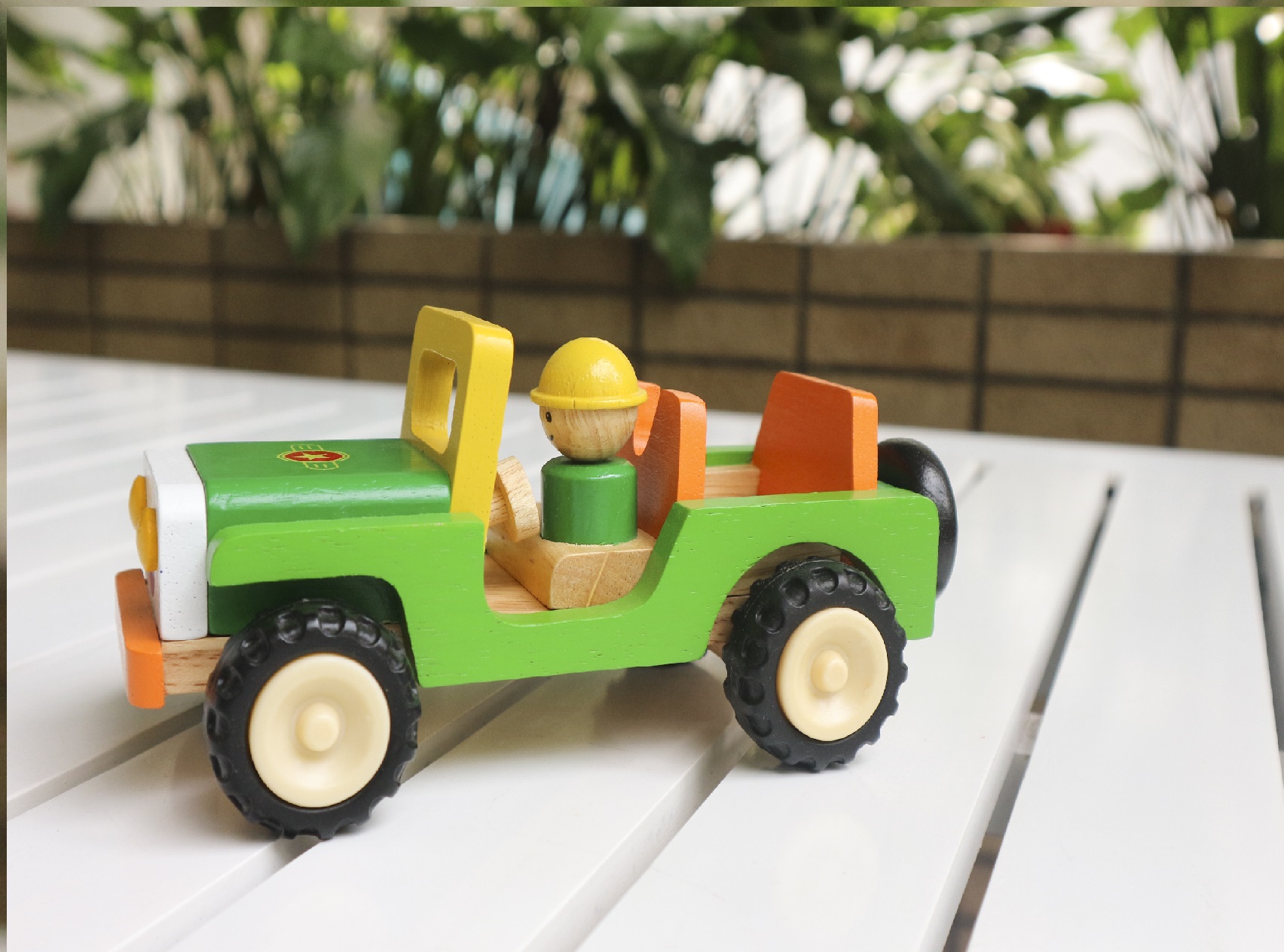 Đồ chơi gỗ Winwintoys - Xe Jeep xe ô tô cho bé