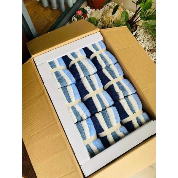 set 5 khăn xuất hàn kích thước 40x80cm