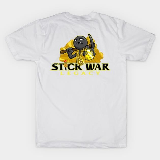 HOTÁo thun game Stick War: Legacy -màu trắng cực ngầu đẹp giá rẻ hình in đẹp chất áo mát
