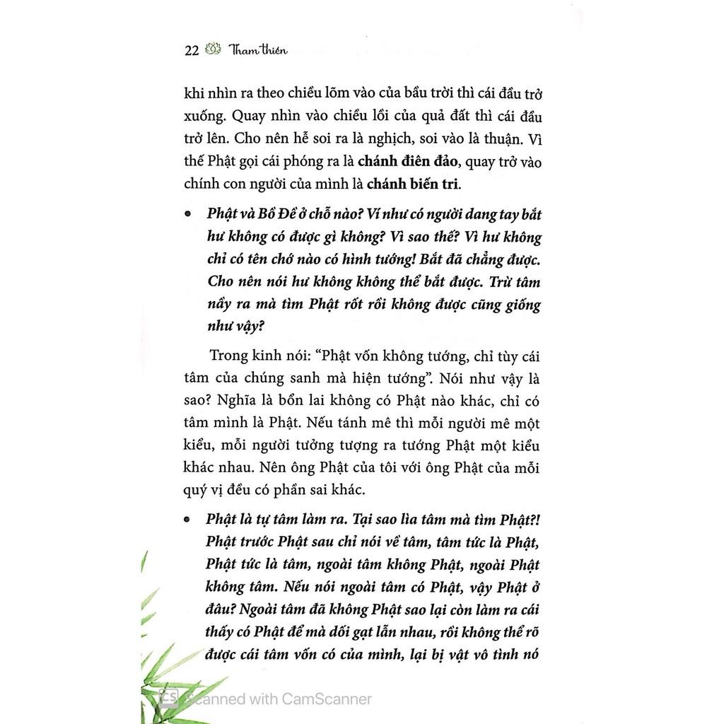 Sách - Tham Thiền