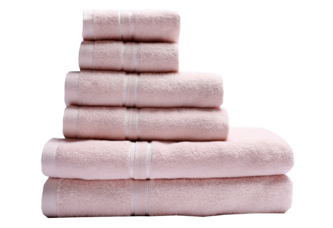Et 6 khăn sợi modal cao cấp, 2 khăn tắm 65cm* 135cm, 2 khăn lau đầu 35 * 80cm, 2 khăn mặt 30cm * 50cm