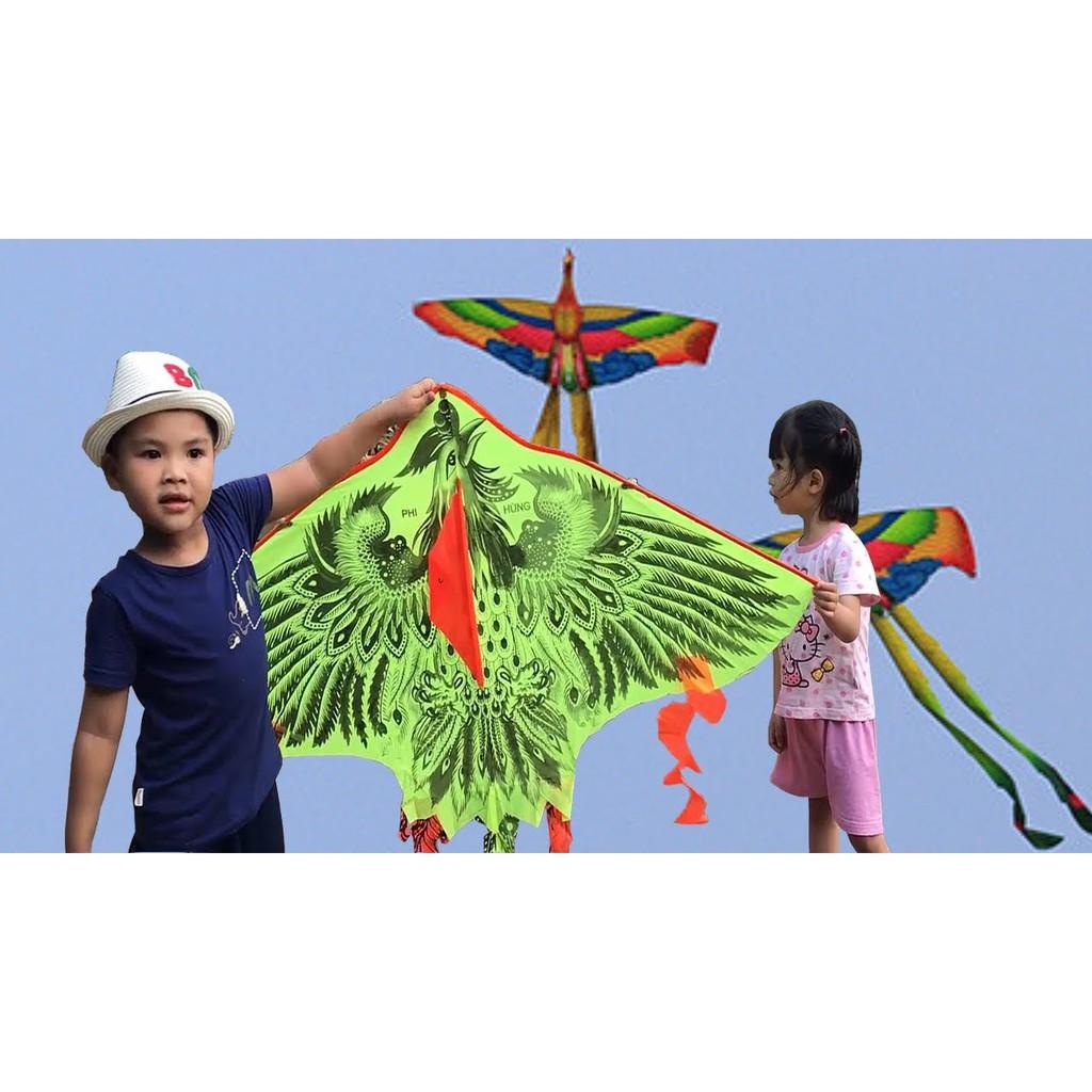 Diều Phượng Hoàng Diều Phụng 4 Đuôi Loại To Đẹp Nhiều Màu Sắc