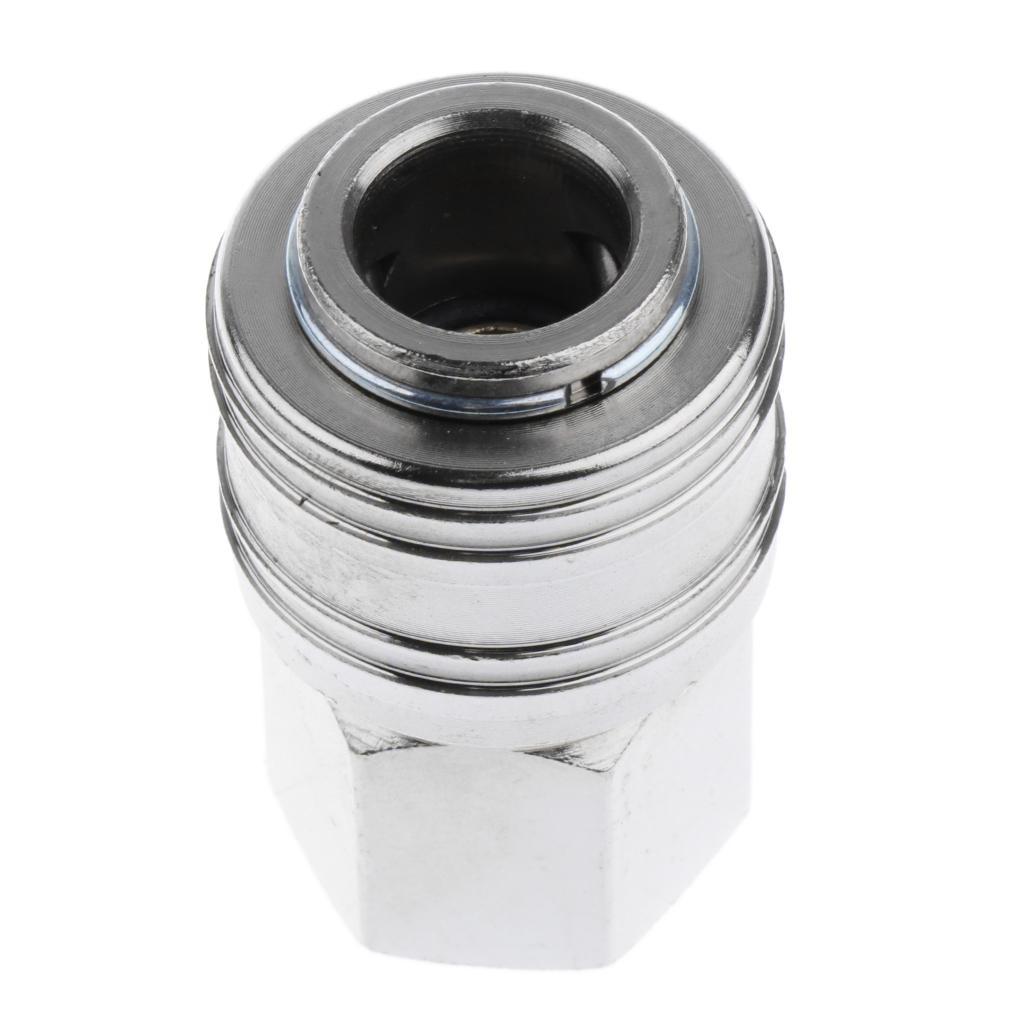 Pneumatic Connector Adapter Coupling Accessory DIY Coupler Threaded Fastener