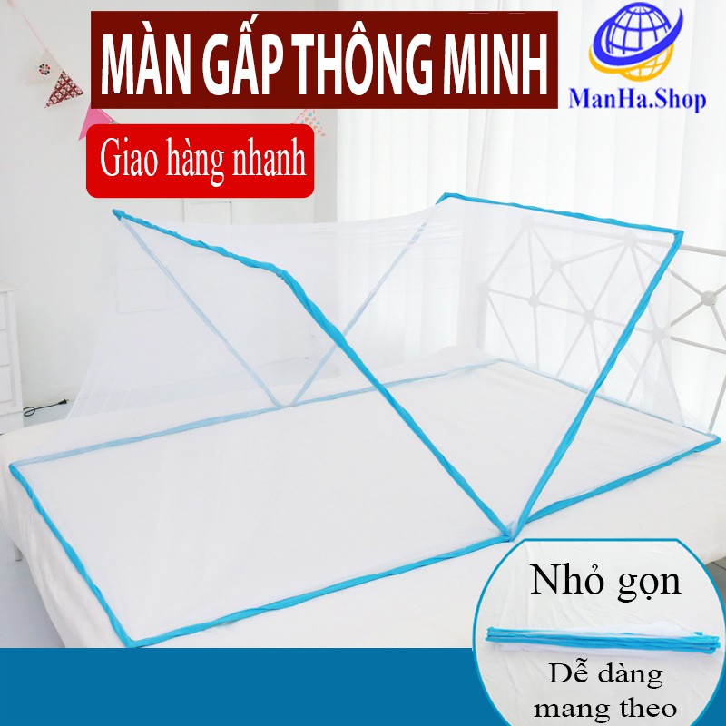 Màn Lưới Chống Muỗi Gấp Gọn Tiện Dụng Cho Người Lớn Và Trẻ Em, Màn Chụp Gấp Gọn Thông Minh, Màn Xếp Thông Minh