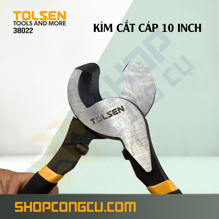 Kìm cắt cáp 10 inch Tolsen 38022