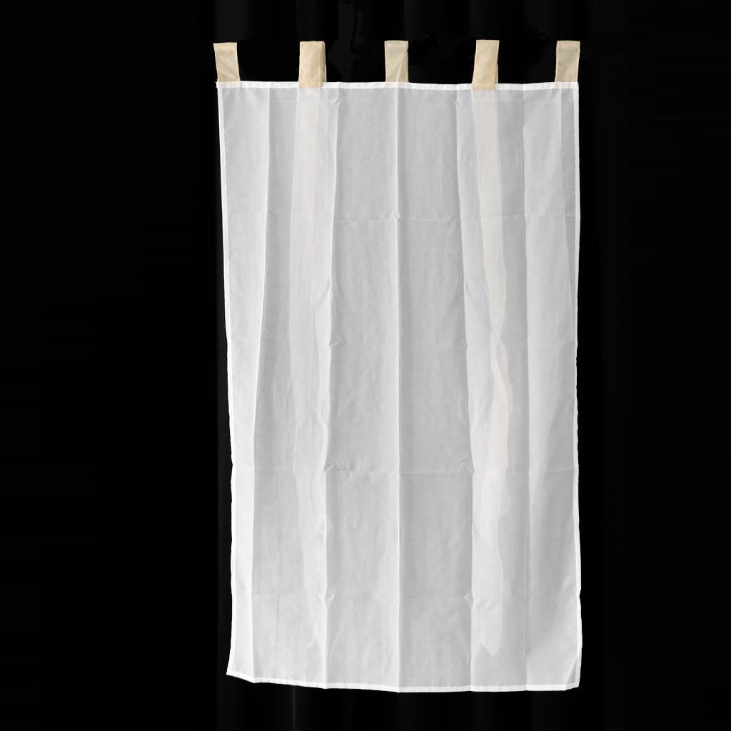 Roman Shade European Embroidery Style Tie Up Window Curtain