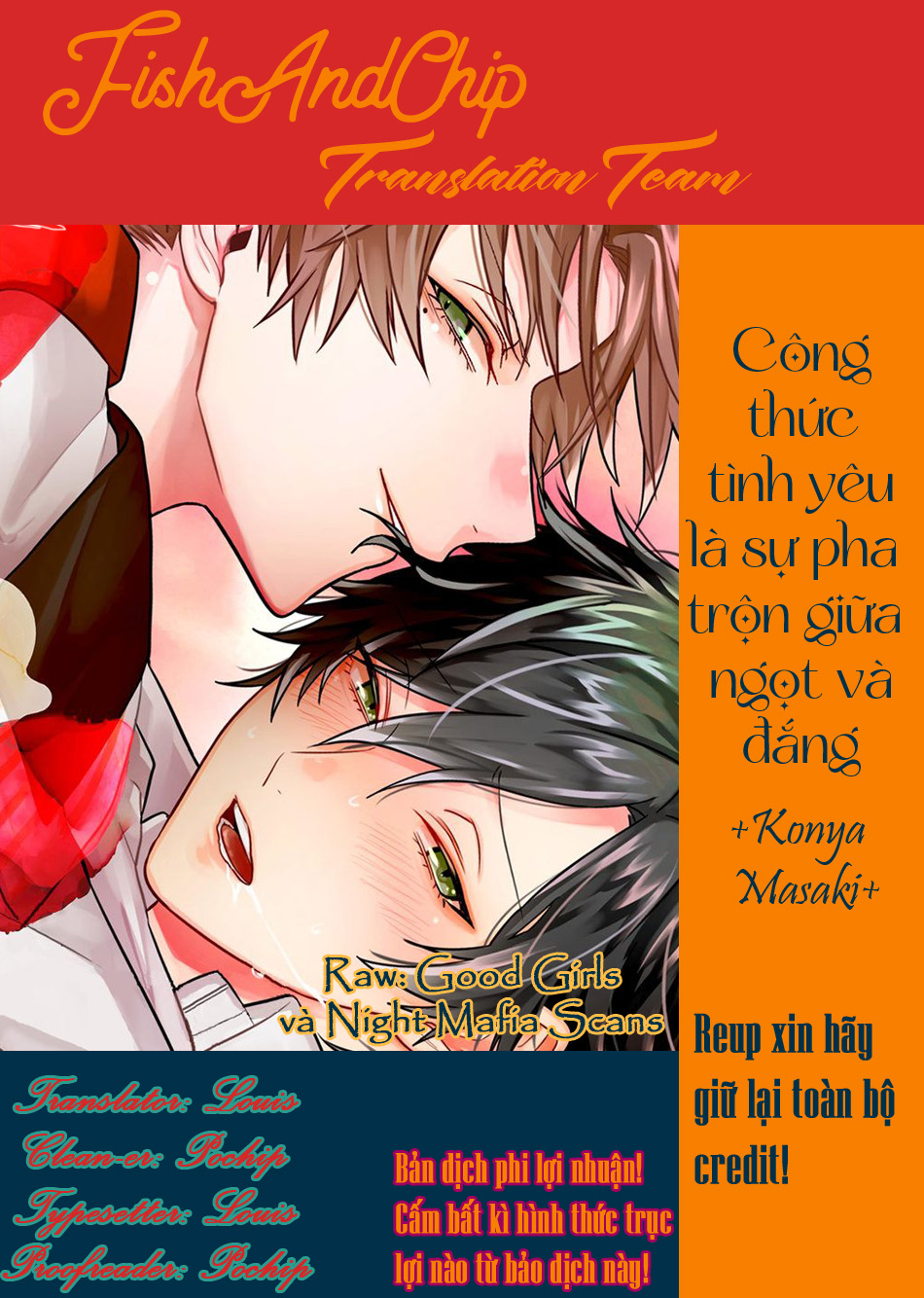 công thức tình yêu là sự pha trộn giữa ngọt và đắng chapter 1 31