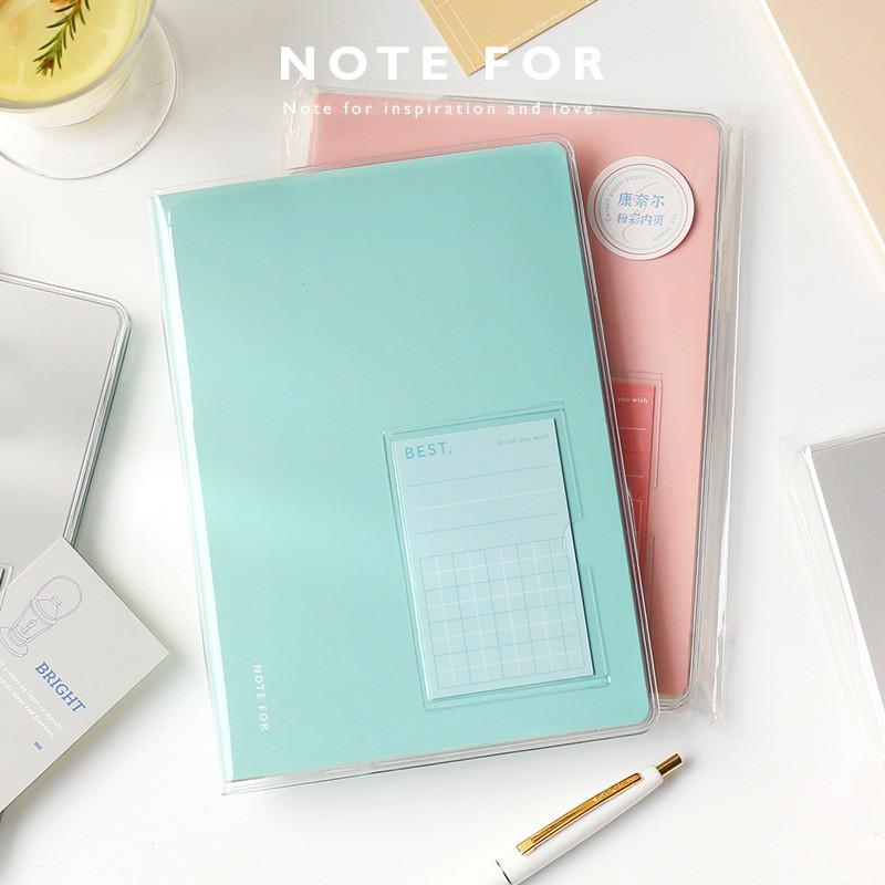 Sổ Tay Planner 160 Trang NOTE FOR Khổ A5 Màu Pastel