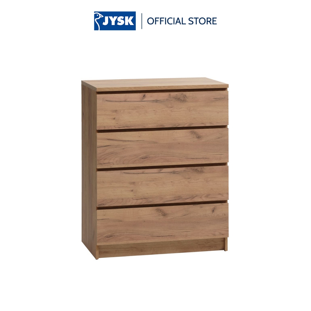 Tủ ngăn kéo | JYSK Limfjorden | gỗ công nghiệp | màu sồi | nhiều kích thước