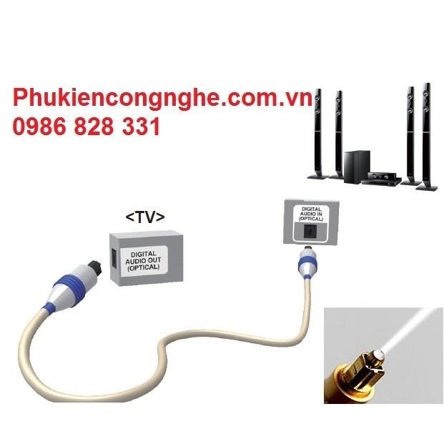 Cáp Quang Audio + Bộ Chuyển Quang to Audio cao cấp