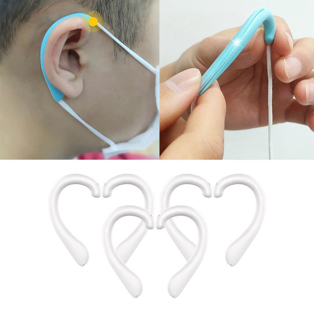3pairs   Ear Hook White