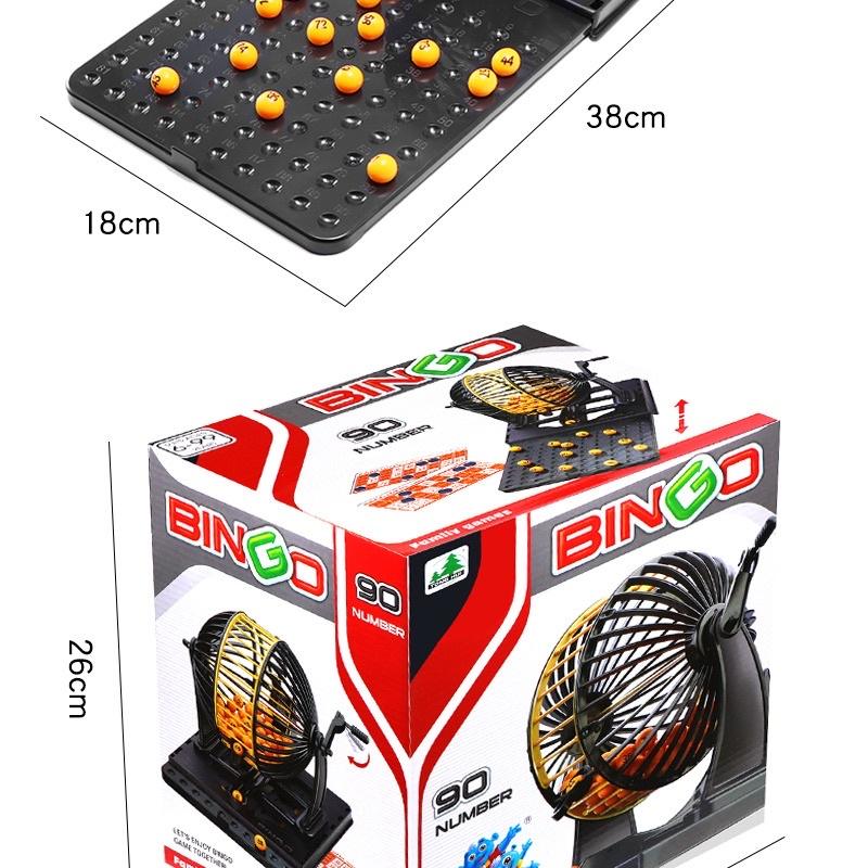 BỘ ĐỒ CHƠI BINGO LOTO 90 SỐ ( LỚN )