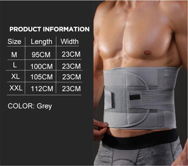 Nam Nữ Có Thể Điều Chỉnh Elstiac Thắt Lưng Hỗ Trợ Dây Neoprene Thắt Lưng Eo Hỗ Trợ Lưng Mồ Hôi Thể Dục Dây Eo Huấn Luyện Plussize
