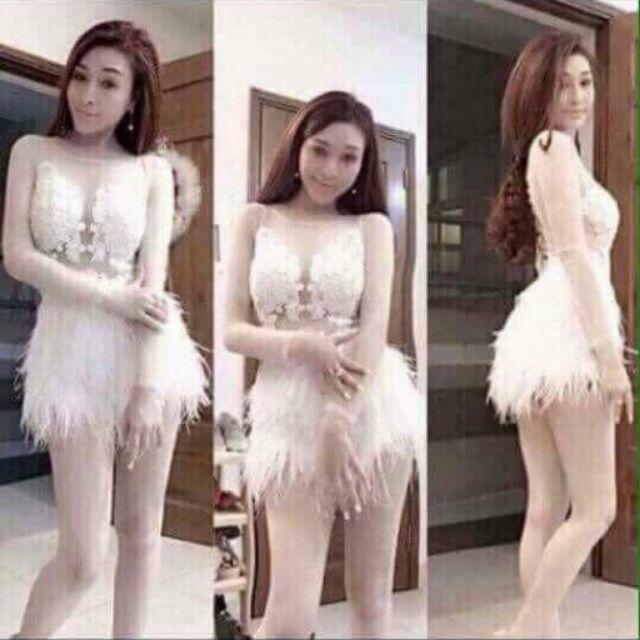 Jump tua rua phối lưới ren trước ngực