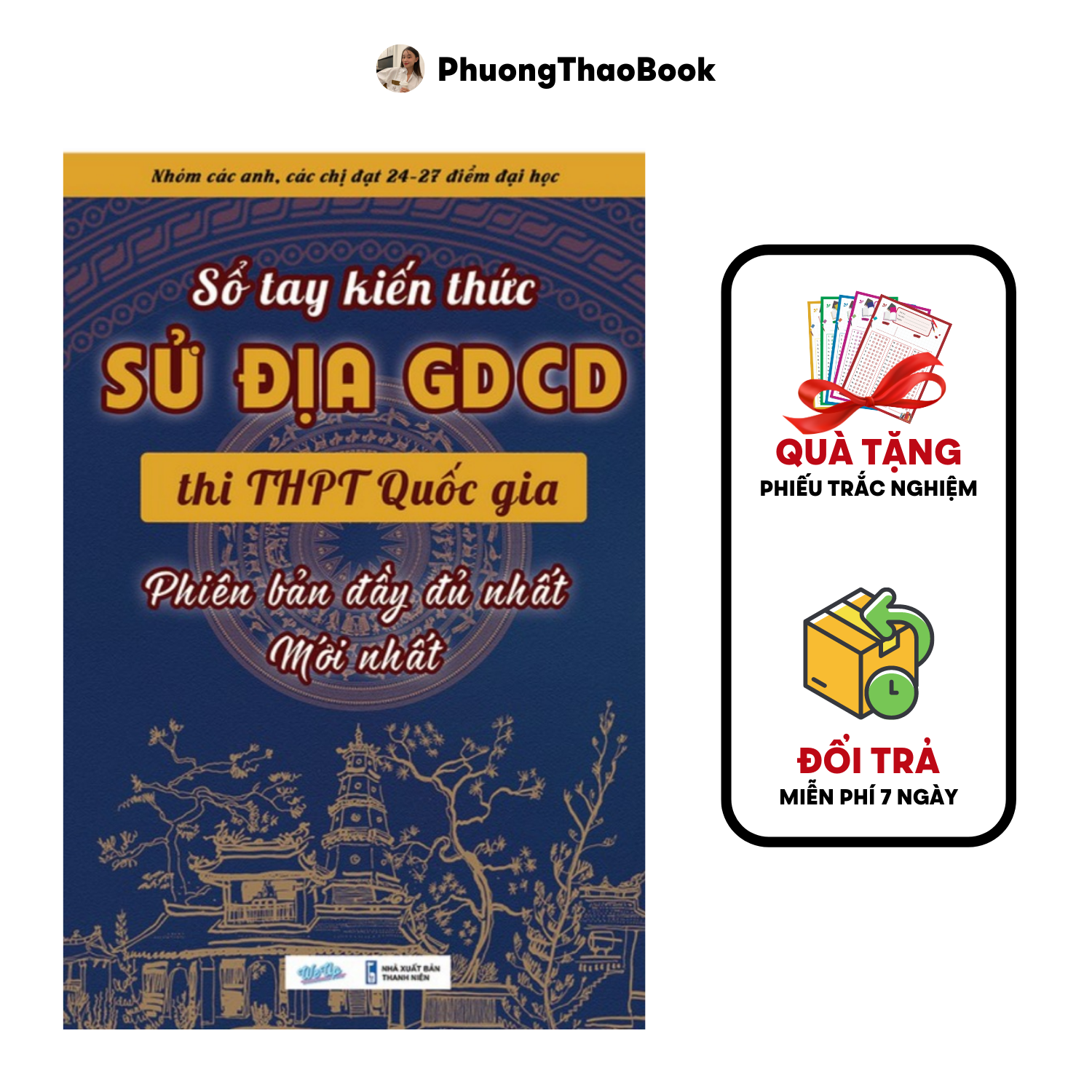 Sổ Tay Kiến Thức Sử Địa GDCD lớp 12 Ôn Thi THPT Cấp Tốc