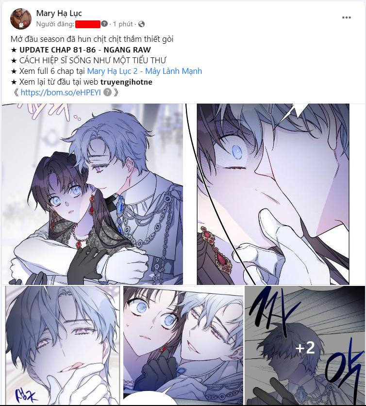 cách hiệp sĩ sống như một tiểu thư chapter 82.1 2