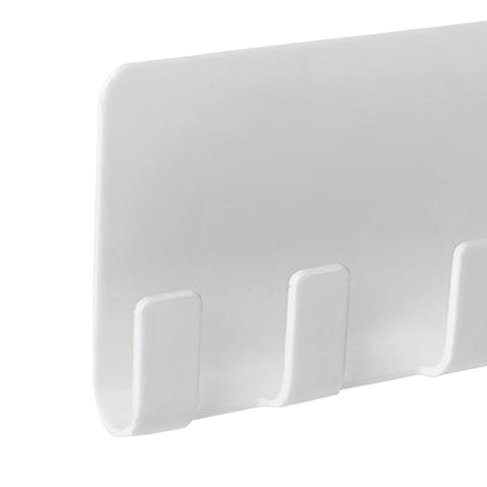 Cell Phone Charging Bracket Mobile Phone Holder Keys Hats Storage Hook White