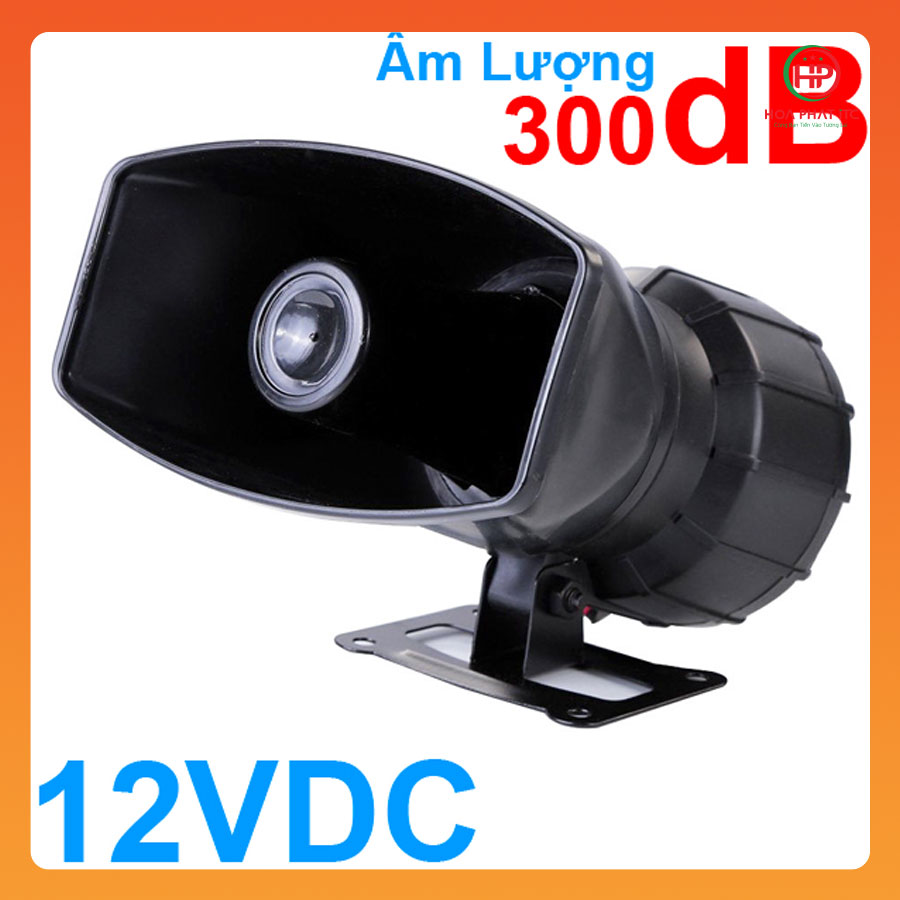 Còi hú công suất lớn 12V Komax KM-DC100W