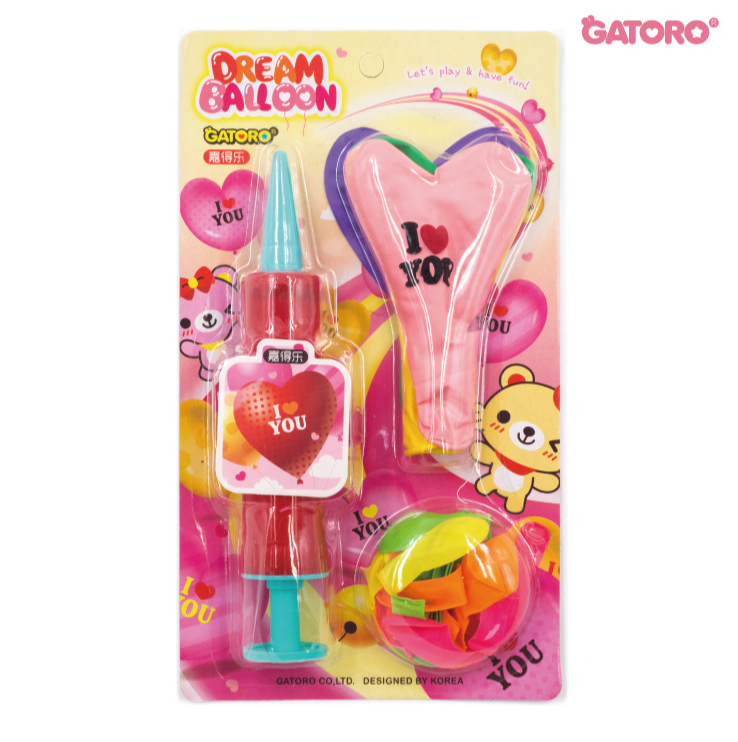 Bộ bơm bóng bay hình trái tim độc đáo