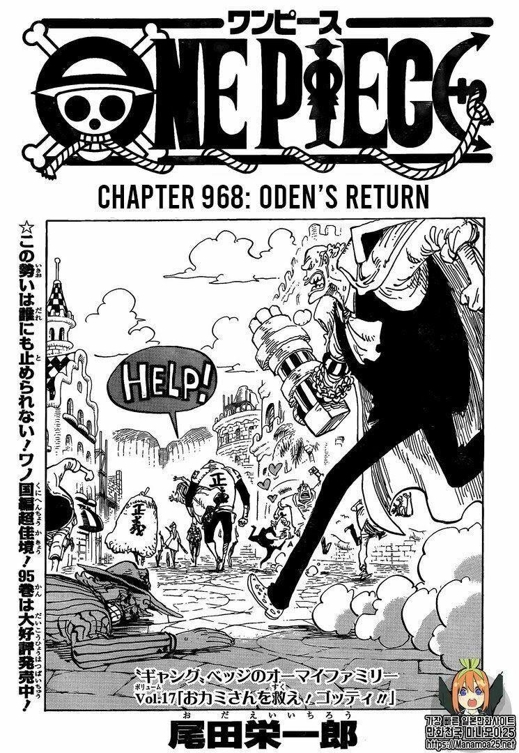 đảo hải tặc - one piece chapter 968 1