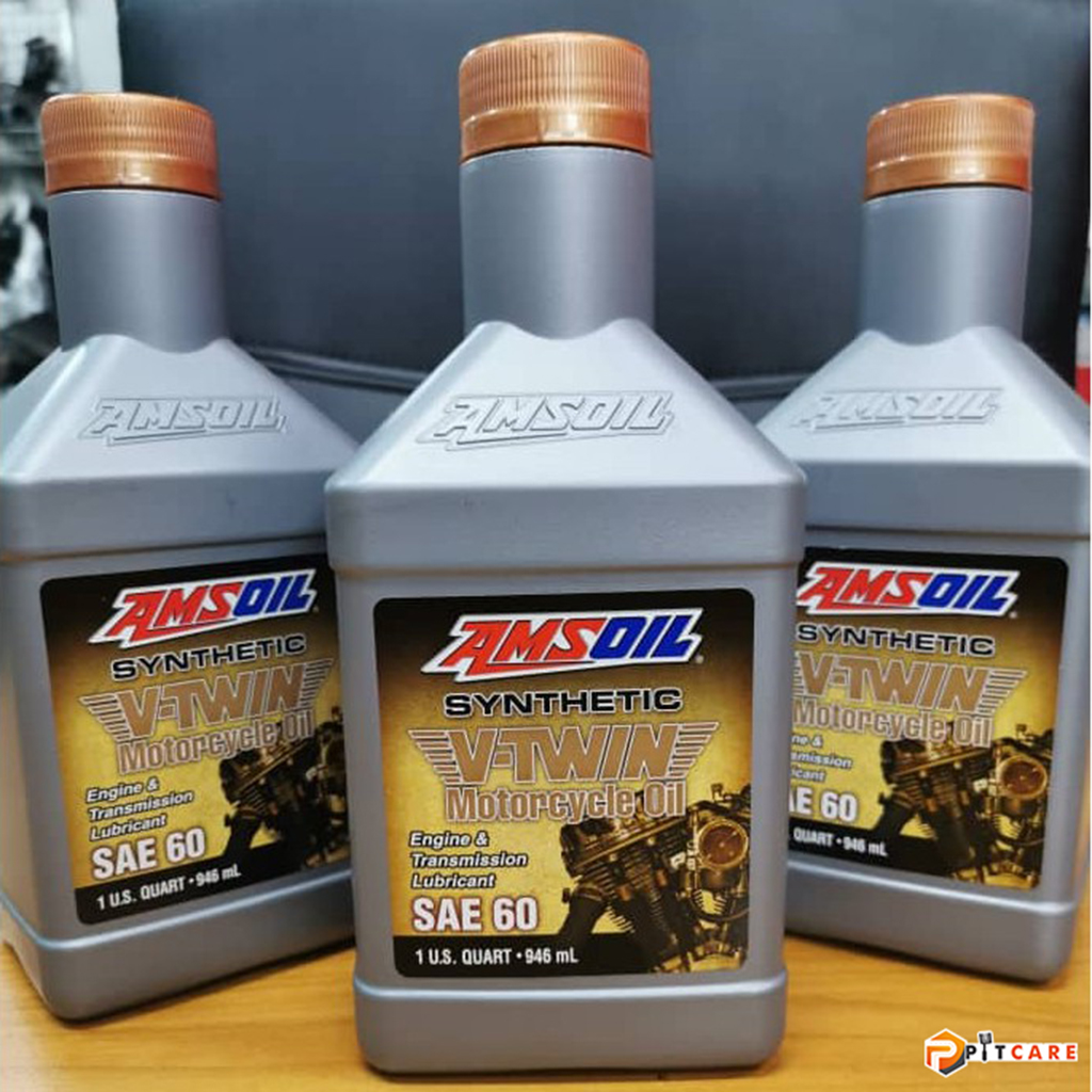 Nhớt Xe Máy V Amsoil V Twin SAE 60 Dùng Cho Xe Máy V