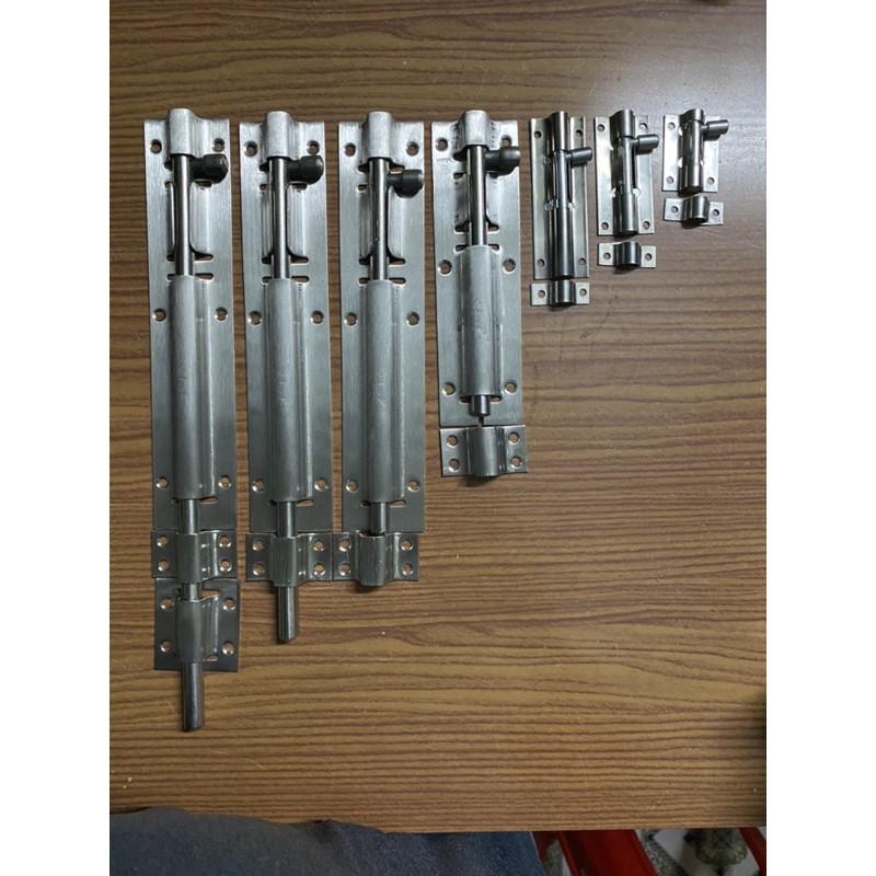 Chốt cửa inox dạng thẳng nhiều kích thước giá rẻ