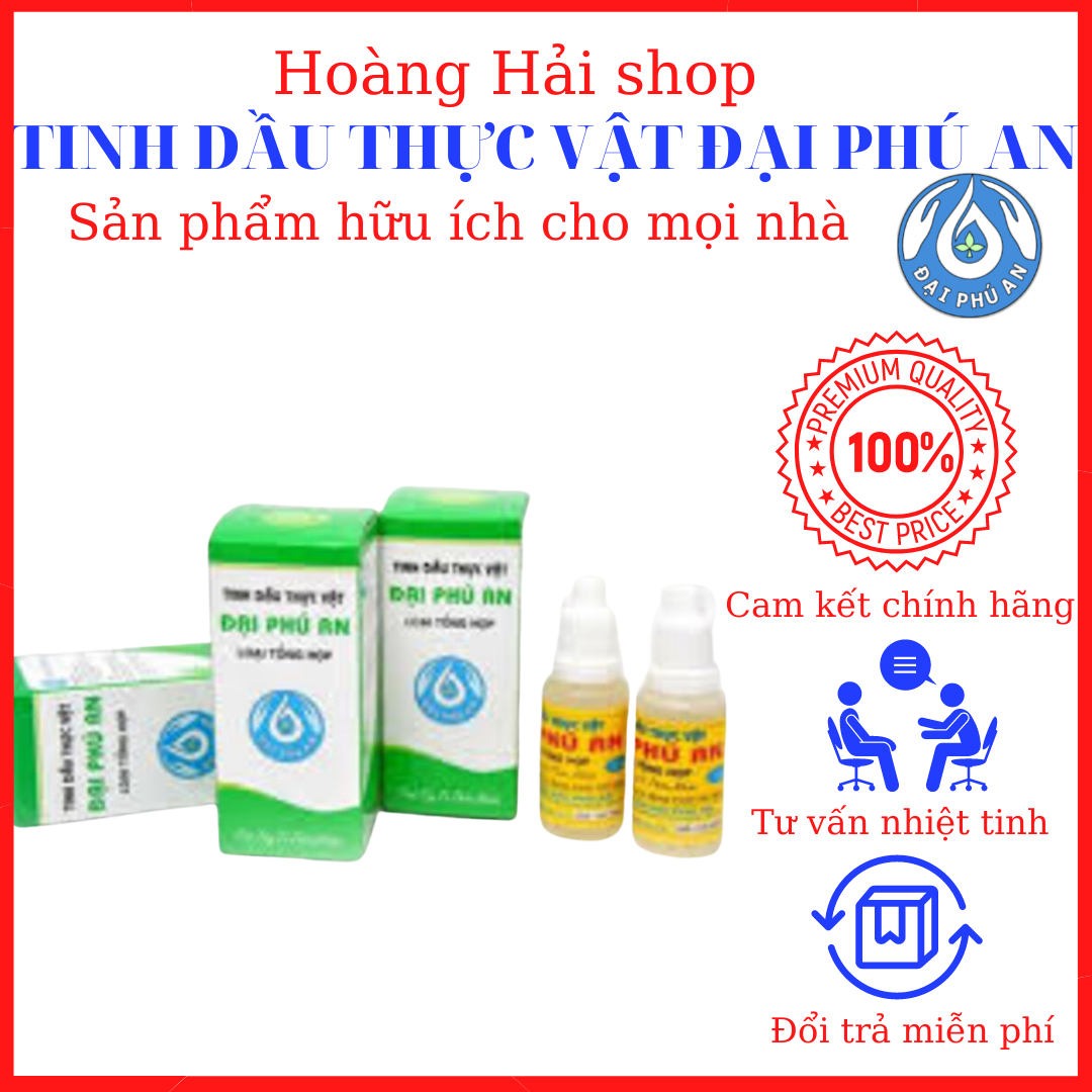 Tinh dầu thực vật đại phú an 15ml