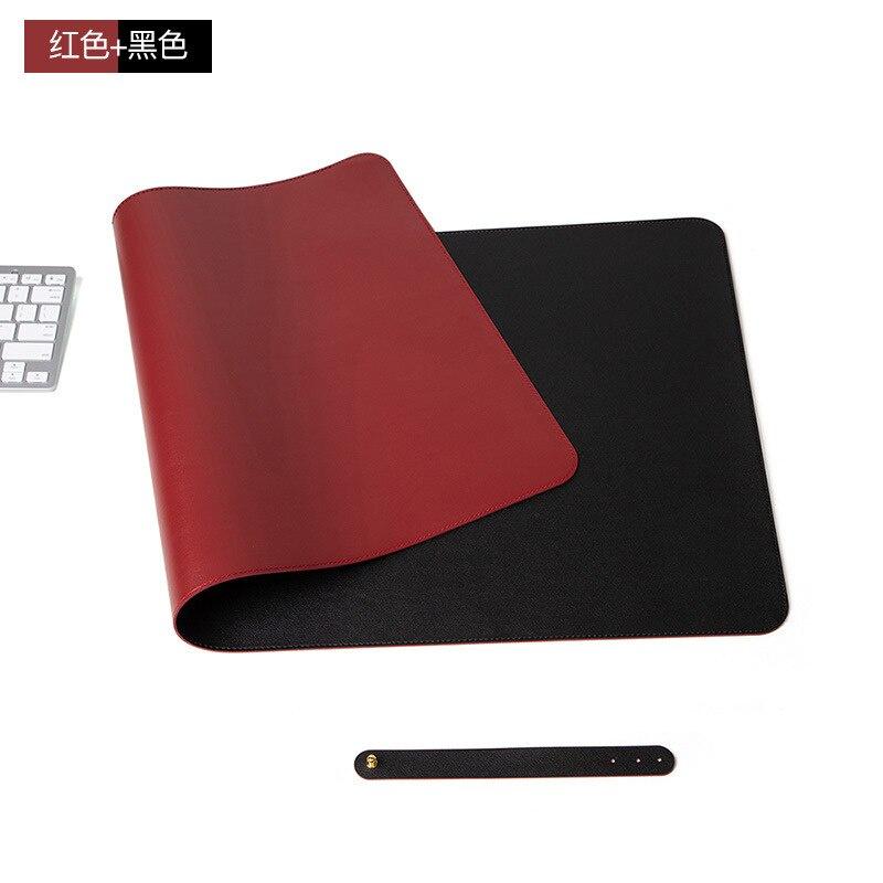 Thảm trải bàn- Deskpad da trải bàn làm việc da Pu 2 mặt chống nước, dễ lau lùi