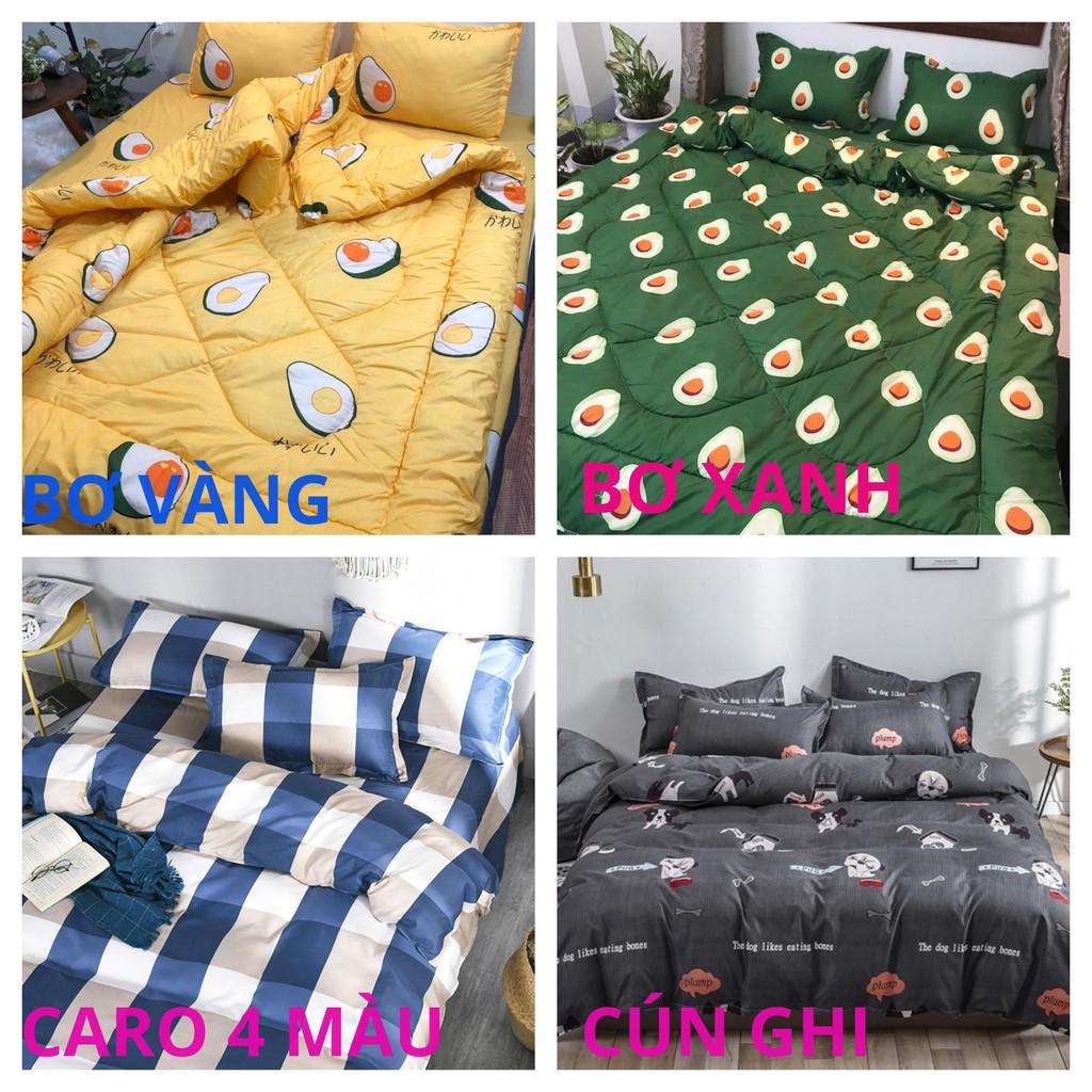 COMBO 5 MÓN CHĂN PHAO GA GỐI MẪU GẤU XANH- DỄ THƯƠNG- Sallyphuongmai