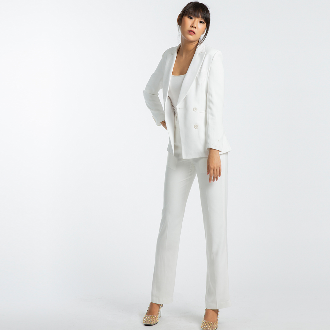 Áo Khoác Blazer Áo Vest Nữ Cao Cấp Thời trang thiết kế Hity TOP111 Xếp Ly